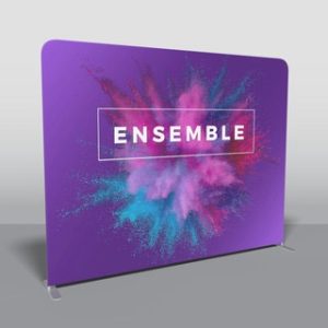 10ft Helium by Ensemble Tension Fabric Trade Show Display